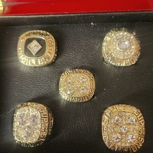 Nhl Edmonton Oilers Cup Rings